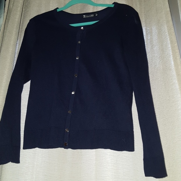 Navy blue cardigan - Picture 1 of 2